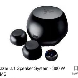 Used Razer Mako 2.1 bi-amplified  speaker sys