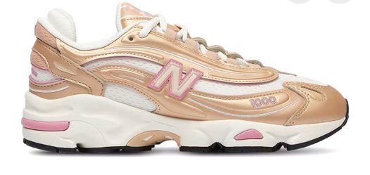 NB 1000 pink and gold