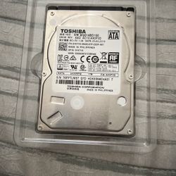 Toshiba 1TB 2.5" SATA Internal Hard Drive 3.0Gb/s 5400 RPM 8MB HDD 