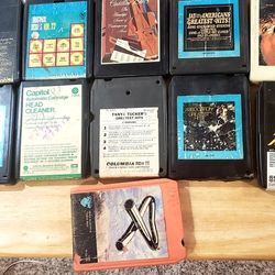 8 Track Tapes (11 TOTAL) $25 for All