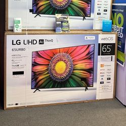 65UR80 65” LG Smart 4K Led Uhd Tv 