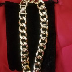 Stainless Steal Necklace  Gold Colored