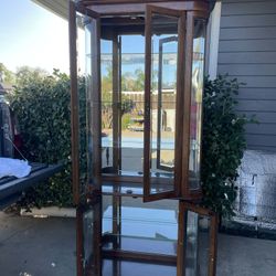 Tall Curio Cabinet 