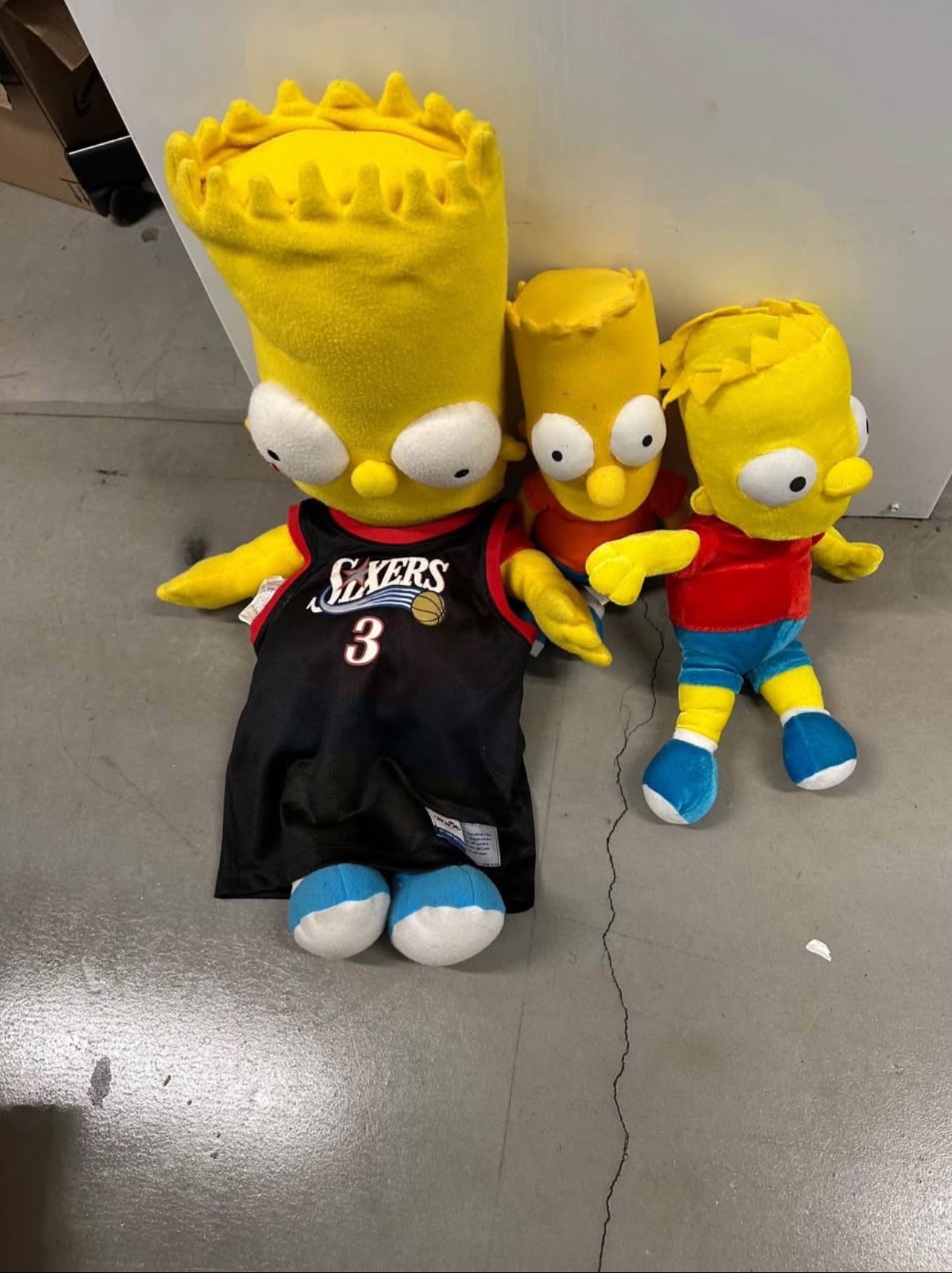 VINTAGE SIMPSONS PLUSHY DOLL COLLECTION