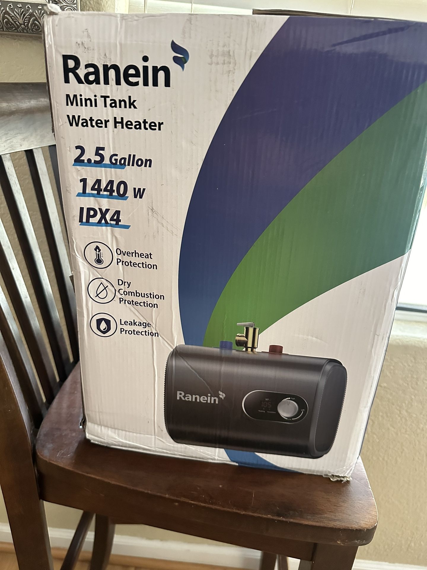 Ranein 2.5 Gallon Mini Hot Water Heater