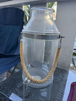 Glass Juice/ Water Jar