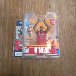 O'neal Miami Heat 27" Tall McFarlane Toy Collection Doll