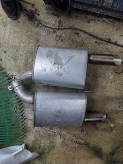 Two Mufflers In Great Shape