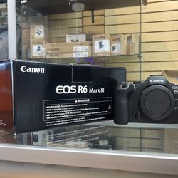 Canon r6 iii open box