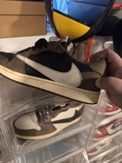 Travis Scott Jordan 1 Low WORN 10.5