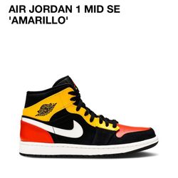 Air Jordan 1 Mid SE 'Amarillo'