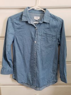 Girls jean shirt