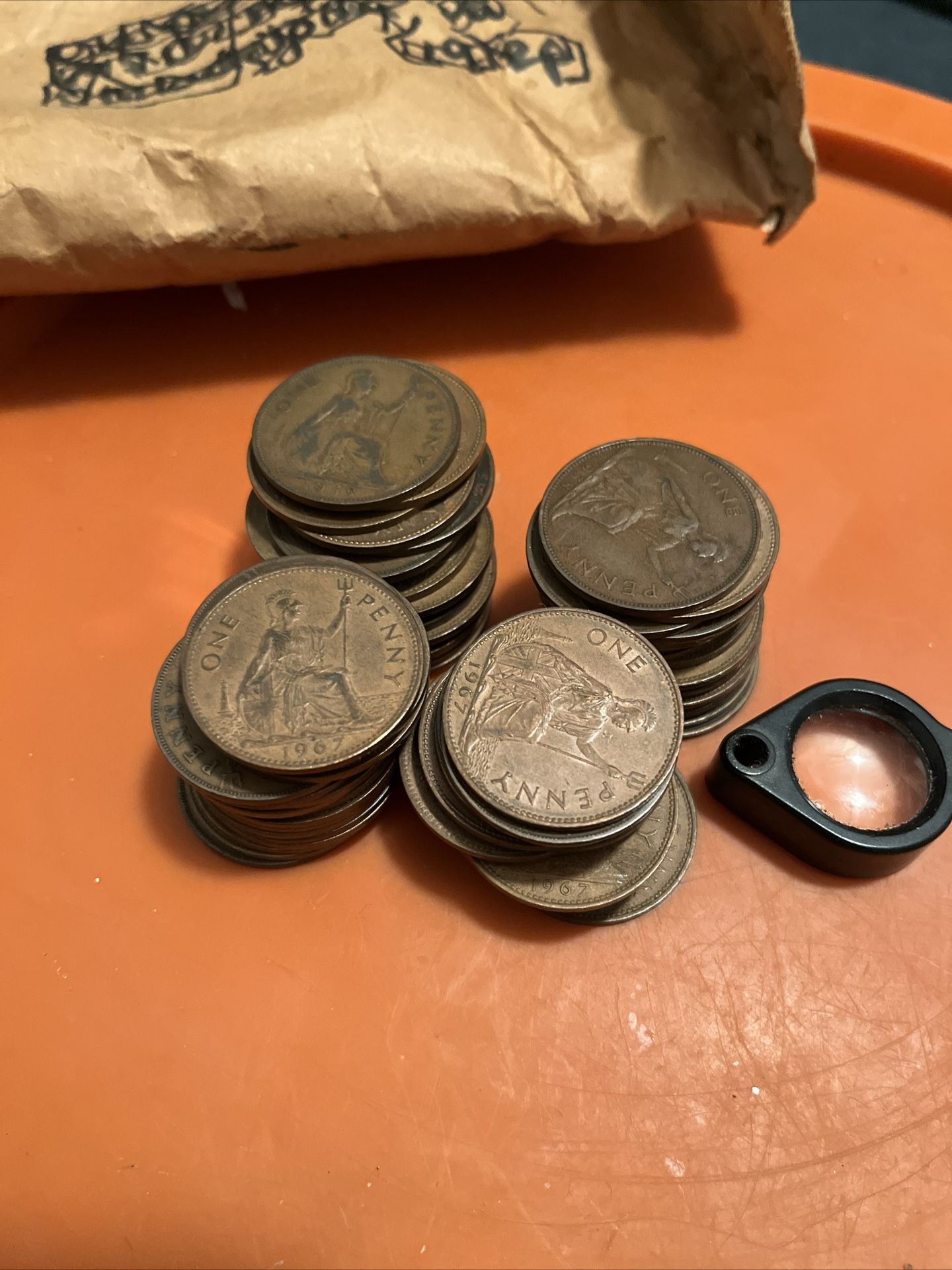 67 Lot Of British Money