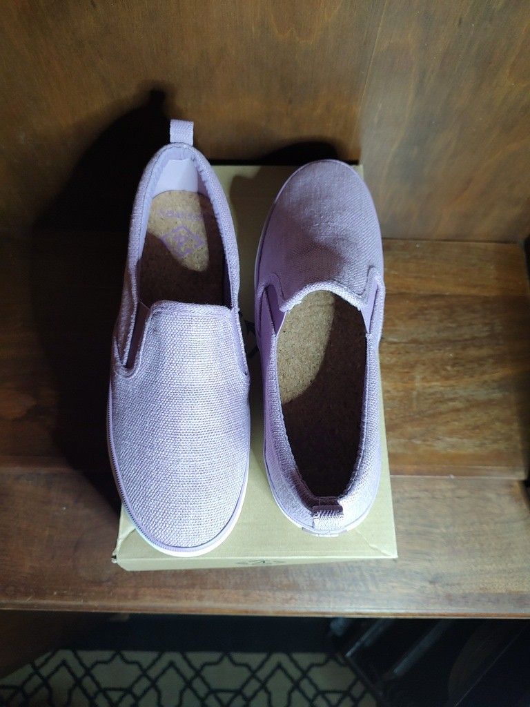 NIB Women’s Purple/Lilac Sperry Top Slider Sneaker Boat Shoes US Size 9 