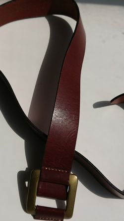 Men's M belt Brown Leather
