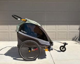 Burley D’Lite Double Foldable E-bike Trailer Stroller