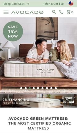 Queen Avocado Green Firm mattress