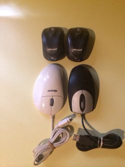 Lot of 4 computer mouses