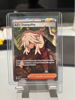 Pokémon AZ's Tranquility Trainer Card 106/086