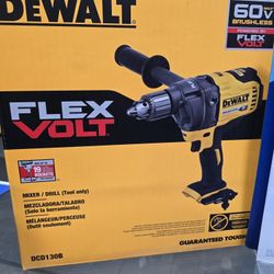 60v FlexVolt DeWalt Mudd Mixer, TOOL Only For Price, New, Financing Available 