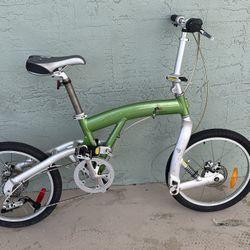 Go Bike DLX8 Folding Bike Rare Collectible 