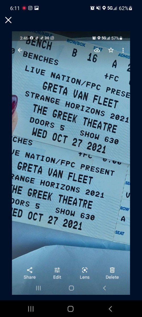 Greta Van Fleet Tickets