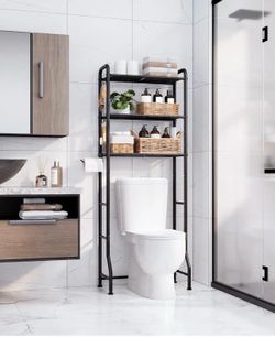 BATHROOM TOWEL AND ACCESSORIES RACK ORGANIZER