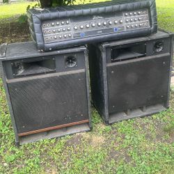 KUSTOM  And  Crate Speaker 125 Amp