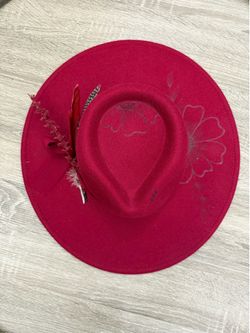 Custom felt hat new