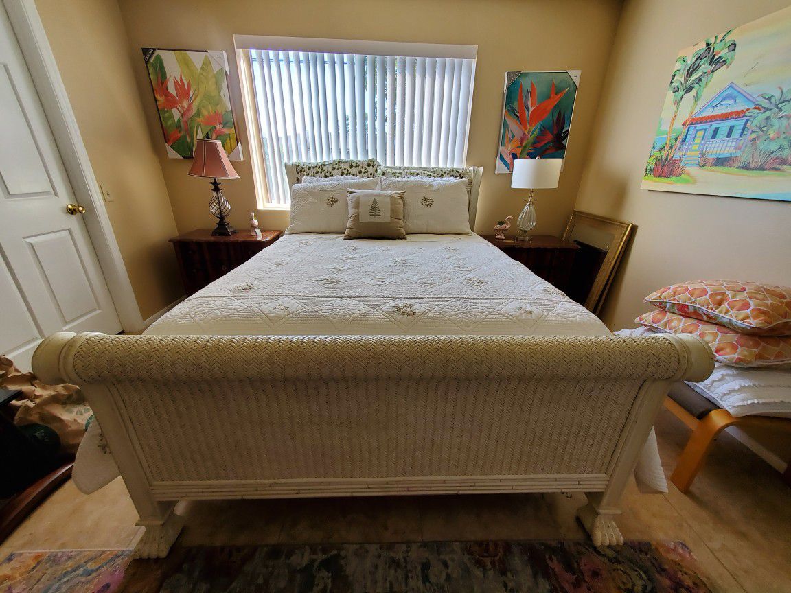 Gorgeous queen bed frame