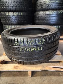 1 USED TIRE 315 40R 21 PIRELLI SCORPION ZERO 3154021 USED TIRE (SINGLE) MOUNT BALANCE INCLUDED