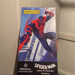 Limit Edition Spiderman Tickets 