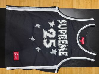 Title: Supreme All Star Basketball Jersey Black 25 - M