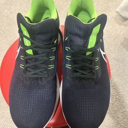 Seattle Seahawks Zoom Pegasus 39 Running Shoe