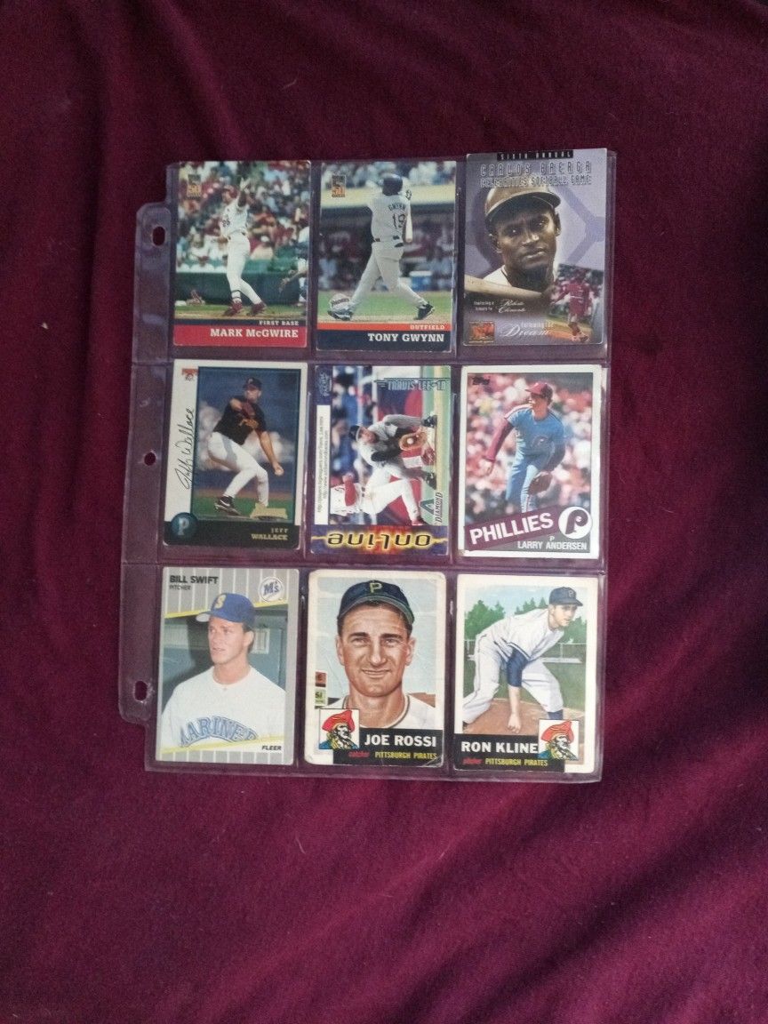 Esa Portalita Todas Por 40 Incluye Una Mark Macwire Ytony Gwynn Carlos Baerga Erga Renteria Tracer Leeetc Todas Por 40
