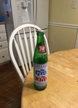 7 UP Commemorative Collectable Bottle