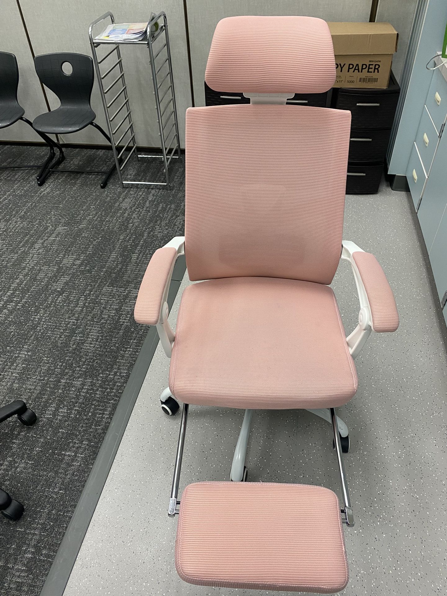 Cool Ergonomic Pink Office Chair