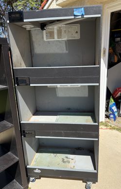 Reptihomes 3x stacked Reptile Enclosure w/ light fixtures + power chords
