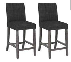 Upholstered Wood Bar Stool