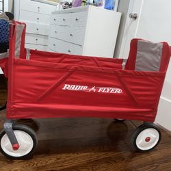 Red Radio Flyer Wagon 