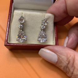 Costume Jewelry Diamond Earrings