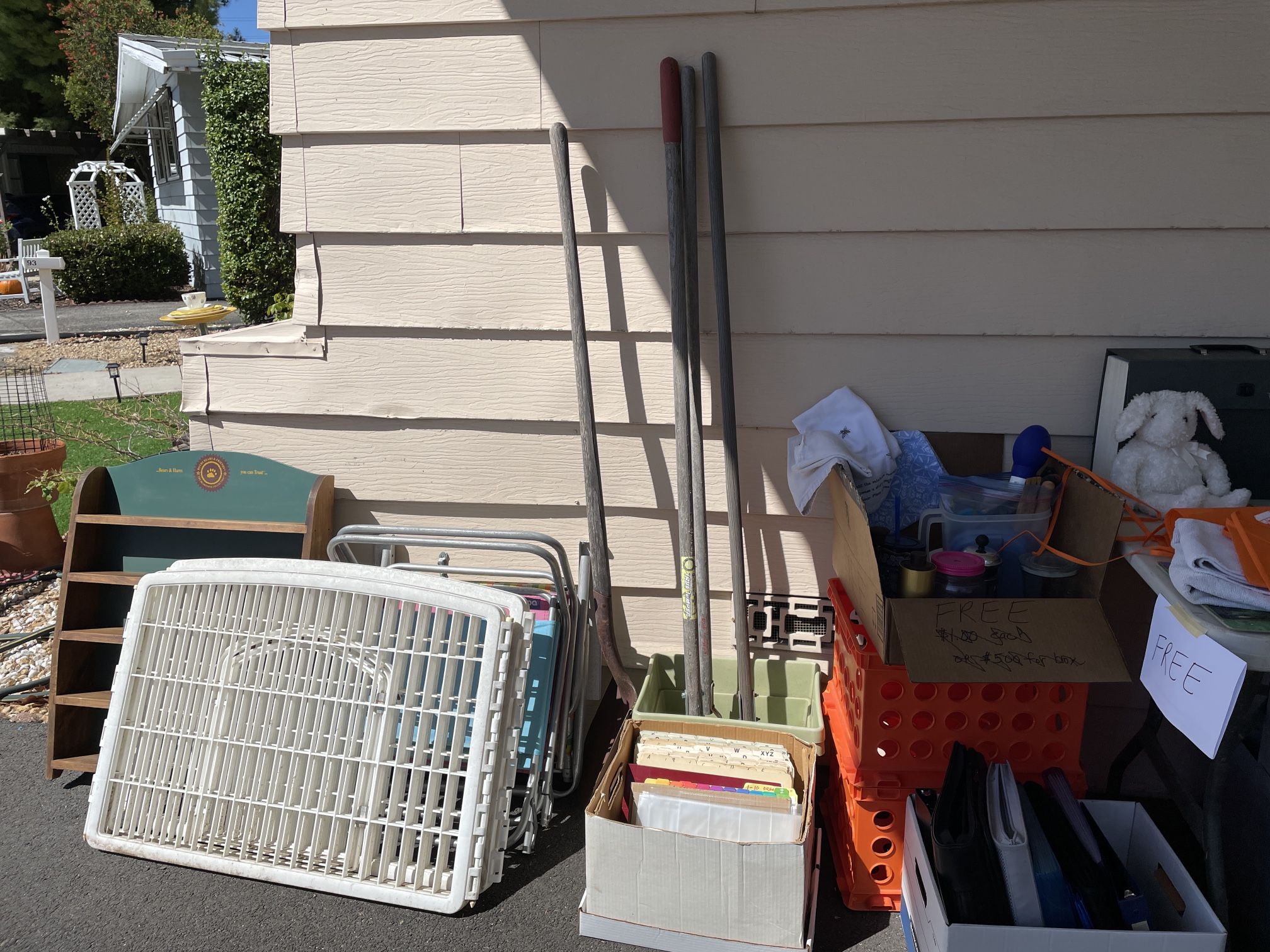 FREE Leftover Yard Sale Goodies