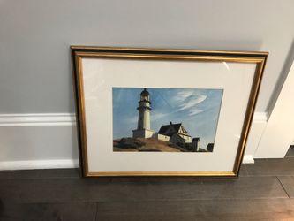 Edward Hopper Framed Picture
