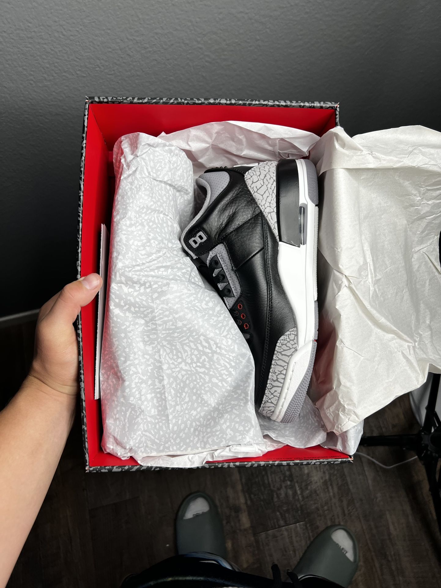 Jordan 3 Retro “Black Cement”