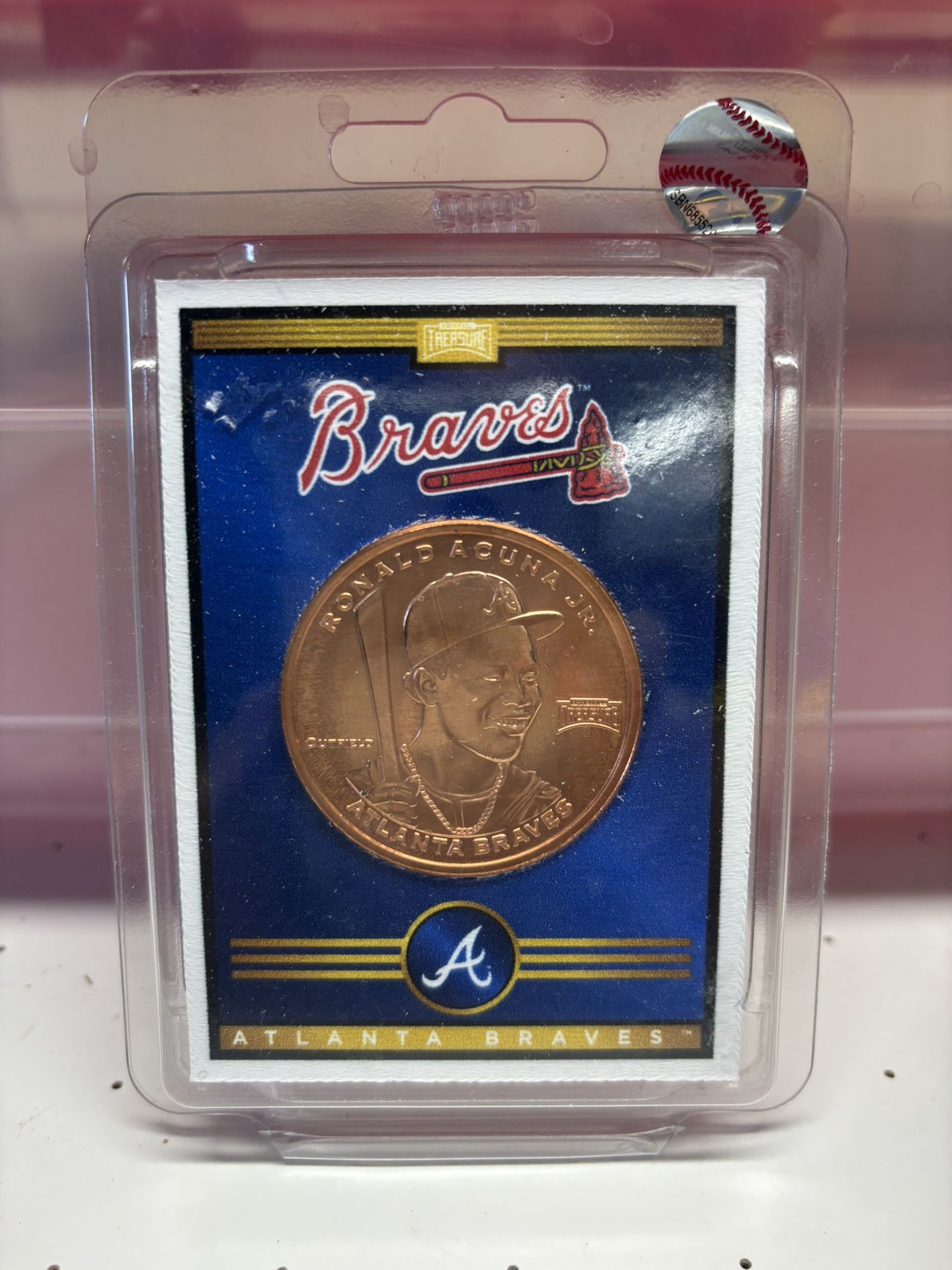 2019 Atlanta Braves Ronald Acuna Jr Bronze Coin