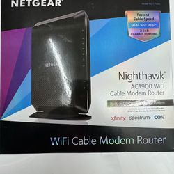Netgear NIGHTHAWK AC1900 WiFi Cable Modem Router