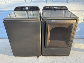 SAMSUNG SUPER CAPACITY WASHER AND STEAM DRYER