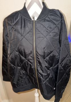 Woman Dickies Zip Up Diamond Jacket 2x 