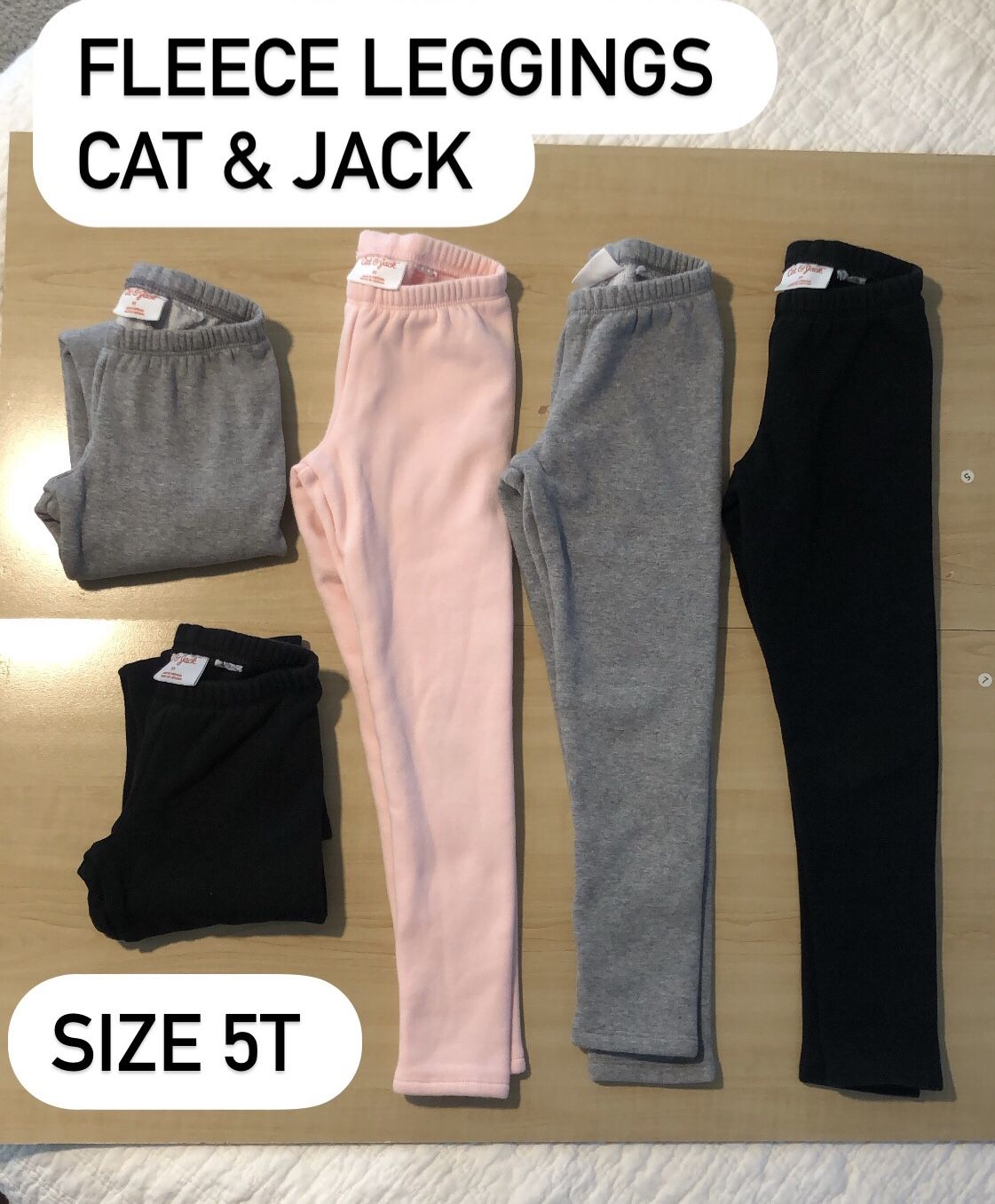Toddler Girl Fleece Leggings Size 5T