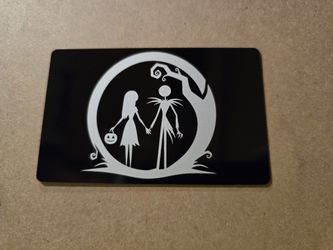 Lazer Engraved Aluminum Cards